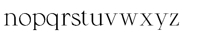 Gloudy Regular Font LOWERCASE