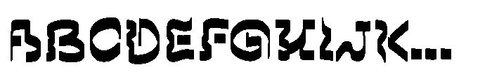 Glowdora Sunberry Font UPPERCASE