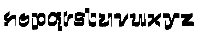 Glowdora Sunberry Font LOWERCASE