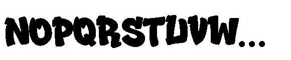 Gloze Regular Font LOWERCASE