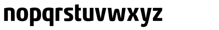 Gltp Starion Condensed Bold Font LOWERCASE