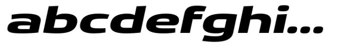 Gltp Starion Extra Bold Ultra Expanded Italic FONT