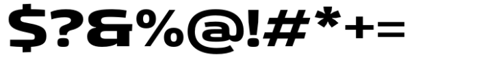 Gltp Starion Extra Expanded Extra Bold Font OTHER CHARS