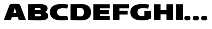 Gltp Starion Extra Expanded Extra Font UPPERCASE
