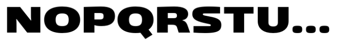 Gltp Starion Extra Expanded Extra Font UPPERCASE