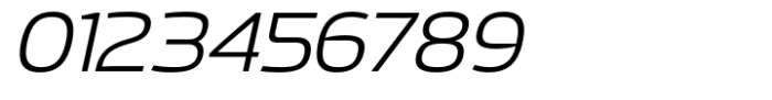 Gltp Starion Extra Expanded Light Italic Font OTHER CHARS
