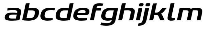 Gltp Starion Extra Expanded Semi Bold Italic FONT