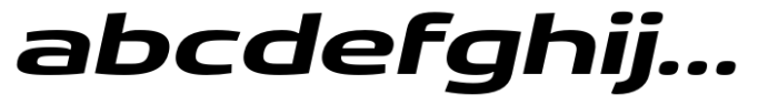 Gltp Starion Ultra Expanded Bold Italic FONT