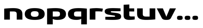 Gltp Starion Ultra Expanded Extra Bold Font LOWERCASE