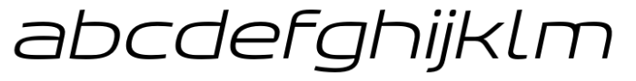 Gltp Starion Ultra Expanded Light Italic FONT