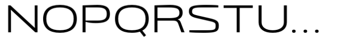Gltp Starion Ultra Expanded Light Font UPPERCASE