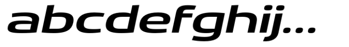 Gltp Starion Ultra Expanded Semi Bold Italic FONT