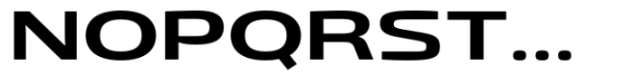 Gltp Starion Ultra Expanded Semi Bold Font UPPERCASE