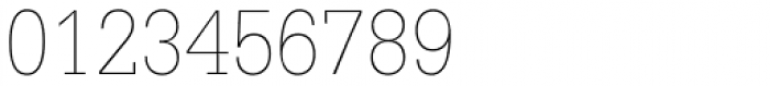 Glypha 35 Thin Font OTHER CHARS