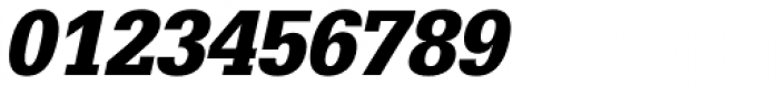 Glypha 75 Black Oblique Font OTHER CHARS