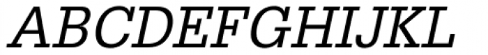 Glypha Pro 55 Oblique Font UPPERCASE
