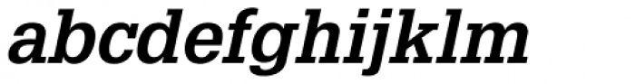 Glypha Pro 65 Bold Oblique Font LOWERCASE