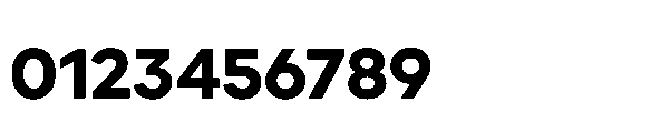 Glyphic Sans Bold Font OTHER CHARS