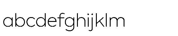 Glyphic Sans Light FONT