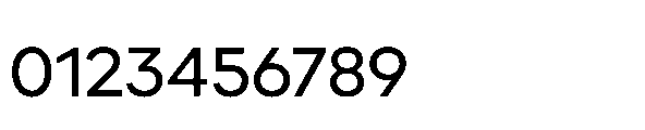 Glyphic Sans Medium Font OTHER CHARS