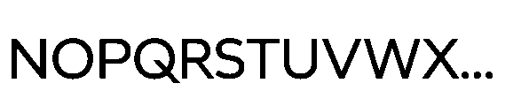 Glyphic Sans Medium Font UPPERCASE