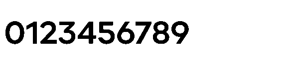 Glyphic Sans Semibold Font OTHER CHARS