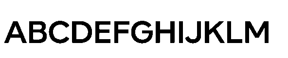 Glyphic Sans Semibold Font UPPERCASE