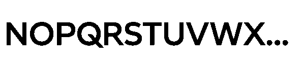 Glyphic Sans Semibold Font UPPERCASE