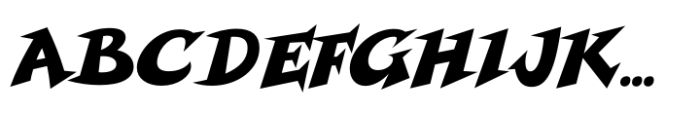 Glyxonite Font UPPERCASE