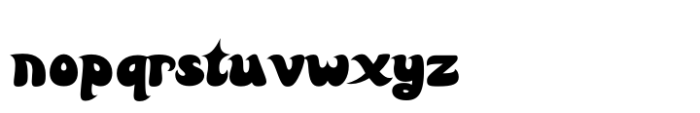 Glyxonite Font LOWERCASE