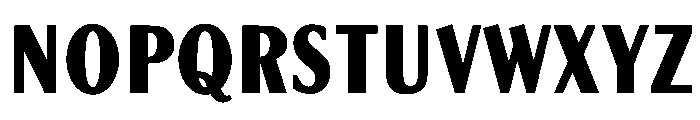 GlobeGothic CondensedBold Font UPPERCASE