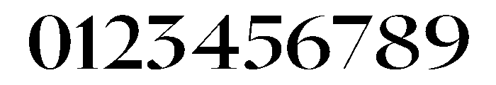 GlossyDisplay BoldExtended Font OTHER CHARS