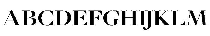 GlossyDisplay BoldExtended Font UPPERCASE