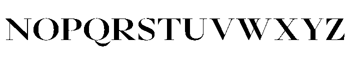 GlossyDisplay BoldExtended Font UPPERCASE