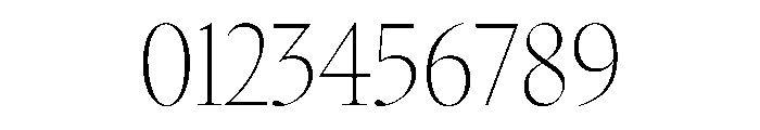 GlossyDisplay Light Font OTHER CHARS