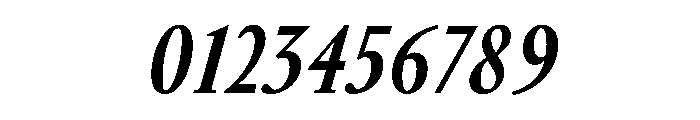 GlossyMagazine BoldCondensedItalic Font OTHER CHARS
