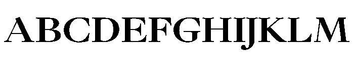 GlossyMagazine BoldExtended Font UPPERCASE