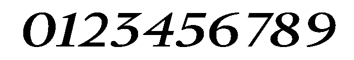 GlossyMagazine BoldExtendedItalic Font OTHER CHARS