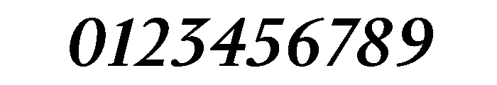 GlossyMagazine BoldItalic Font OTHER CHARS