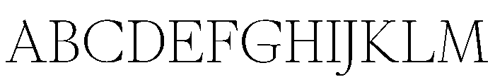 GlossyMagazine Light Font UPPERCASE