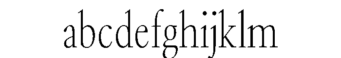 GlossyMagazine LightCondensed FONT