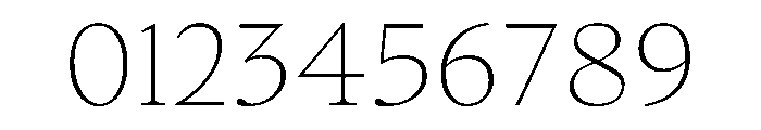 GlossyMagazine LightExtended Font OTHER CHARS