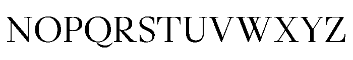 GlossyMagazine Regular Font UPPERCASE