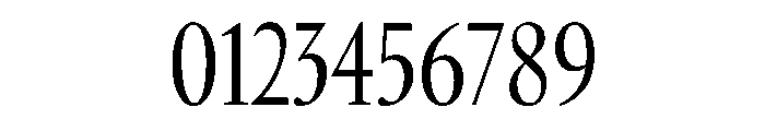 GlossyMagazine RegularCondensed Font OTHER CHARS
