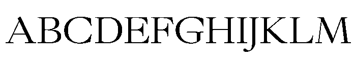 GlossyMagazine RegularExtended Font UPPERCASE