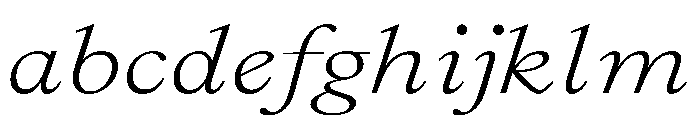 GlossyMagazine RegularExtendedItalic FONT