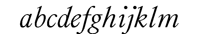 GlossyMagazine RegularItalic FONT