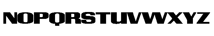 Glamour Grotesque XXL Font UPPERCASE