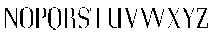 Glamour Light Font UPPERCASE