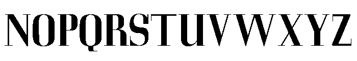 Glamour Medium Font UPPERCASE